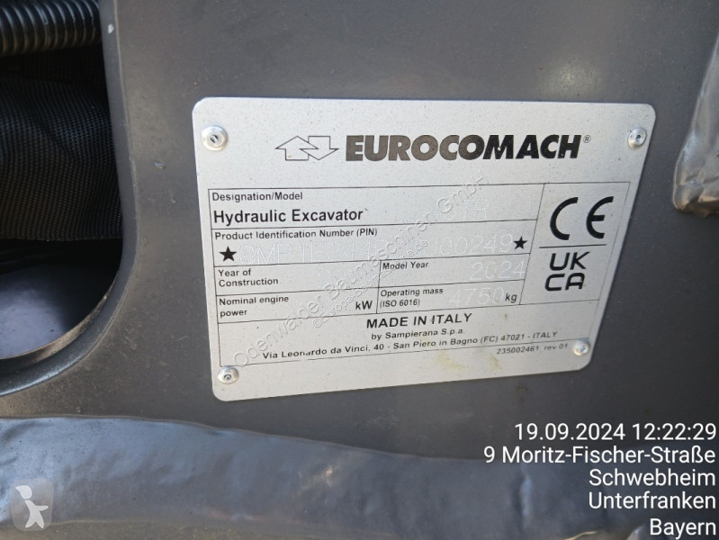 Rýpadlo Eurocomach  45TR inkl. Powertilt