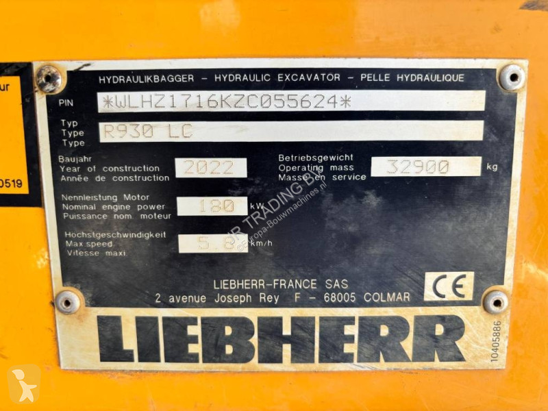 Rýpadlo Liebherr R930 LC