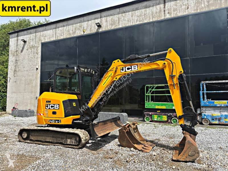 Lopatový nakládač JCB 48Z-1 MINI-KOPARKA 2017R....