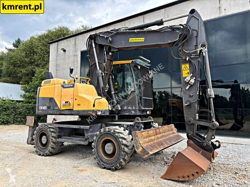 Excavator Volvo EW140D KOPARKA KOŁOWA 2015R |...