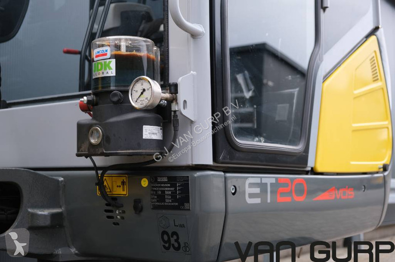 Escavadora Wacker Neuson ET 20 VDS | kantelstuk...