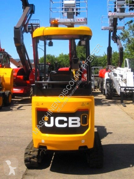 Excavator JCB 16C-1 T3 ** 2x Löffel **