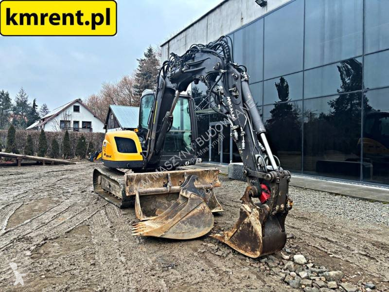 Excavadora Mecalac 8 MCR MINI-KOPARKA. 2018R
