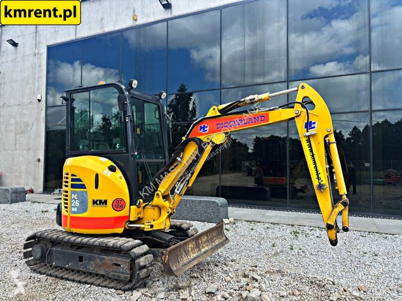 Graafmachine Komatsu PC 26 MR-3 MINI-KOPARKA...