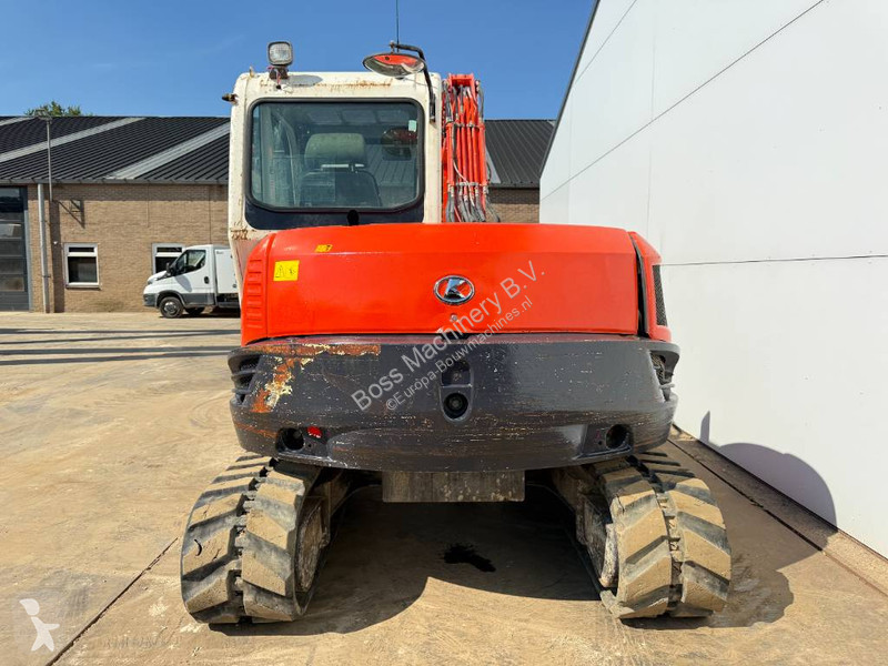 Graafmachine Kubota - Quick Coupler / Hammer Lines