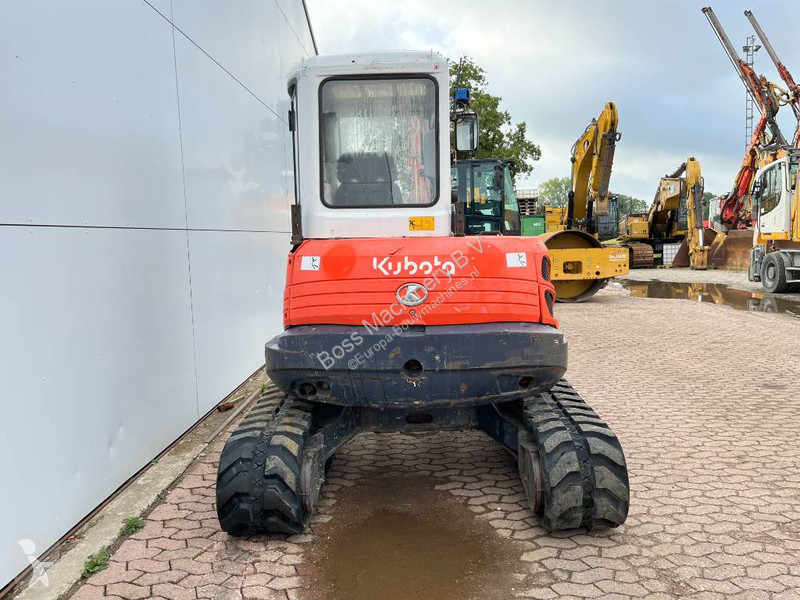 Graafmachine Kubota a - Blade / Hammer Lines