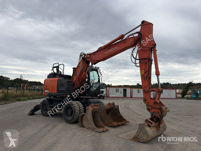 Auctions Hitachi wheel excavator ZX145W-6 - n°11525049