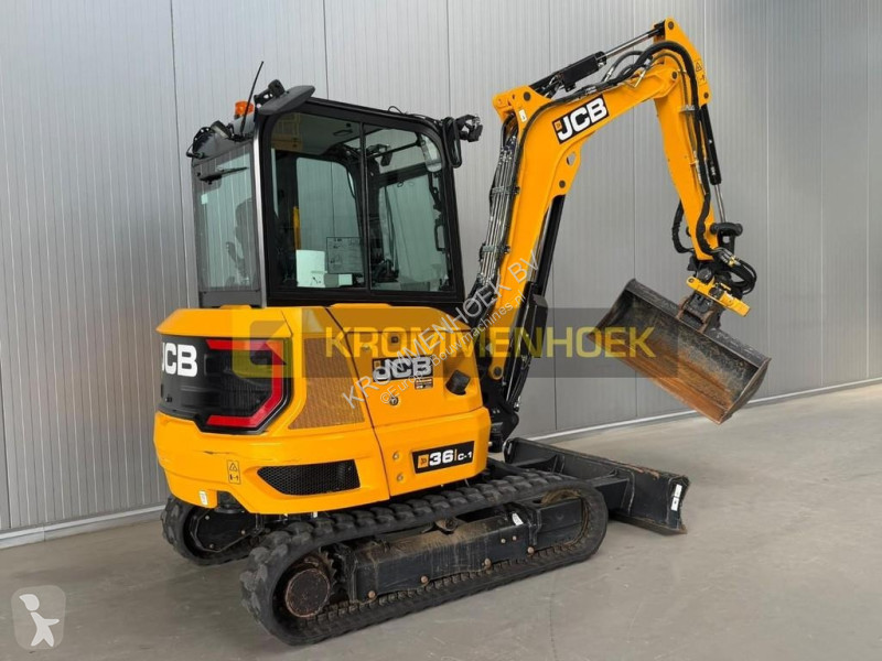 جرافة JCB 36C-1 Engcon Tilt Rotator