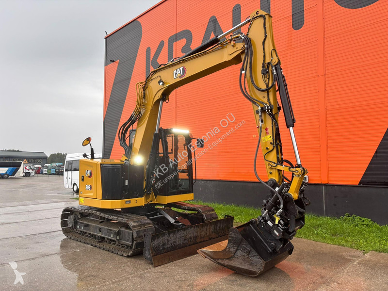جرافة Caterpillar 308 CR TILT ROTATOR / AC /...