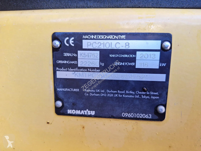 Kotrógép Komatsu