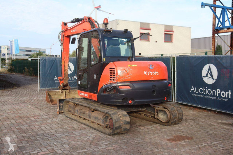 Excavadora Kubota KX080-4a2