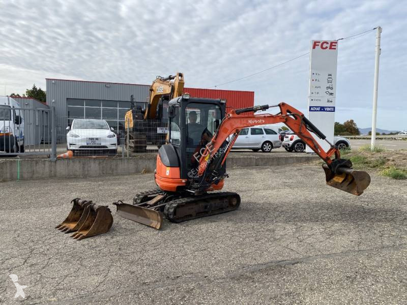 Pelle Kubota U20-3EU / Certificat CE endommagée