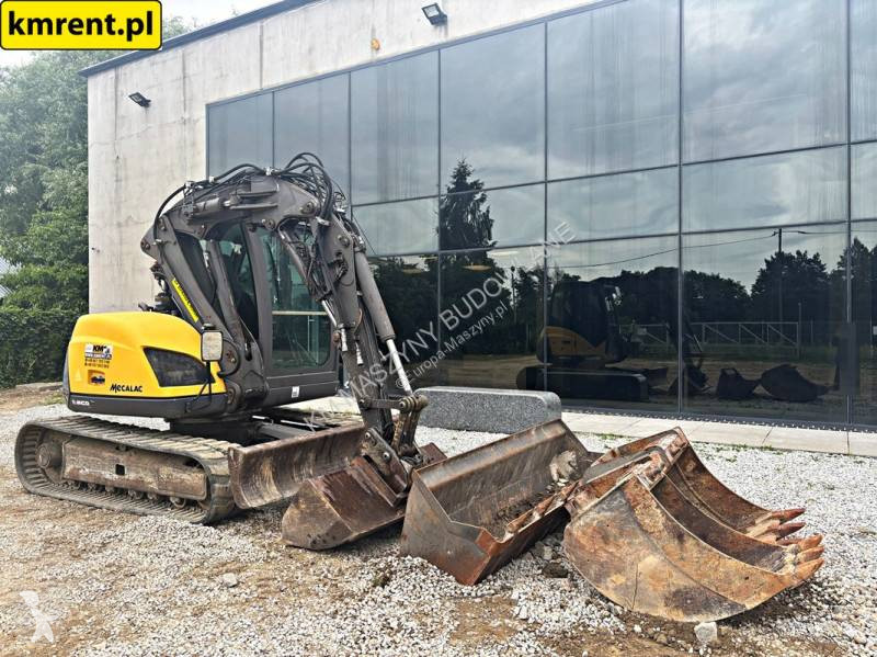 Skovel Mecalac 8 MCR MINI-KOPARKA 2010R |...