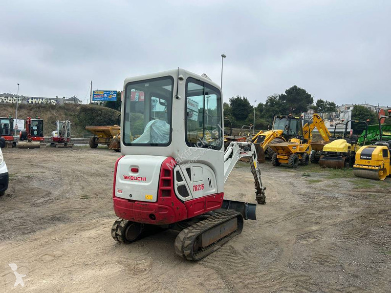 Skovel Takeuchi TB 216