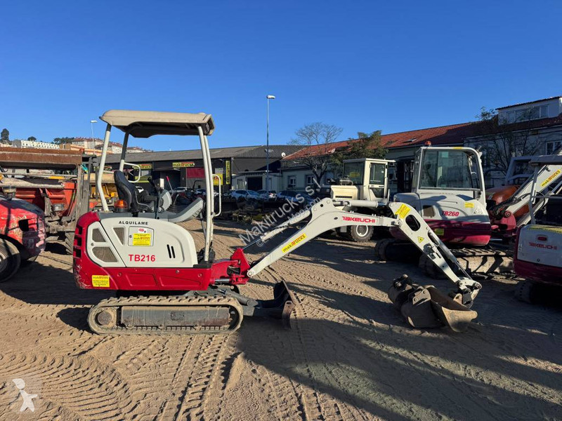 Skovel Takeuchi TB 216