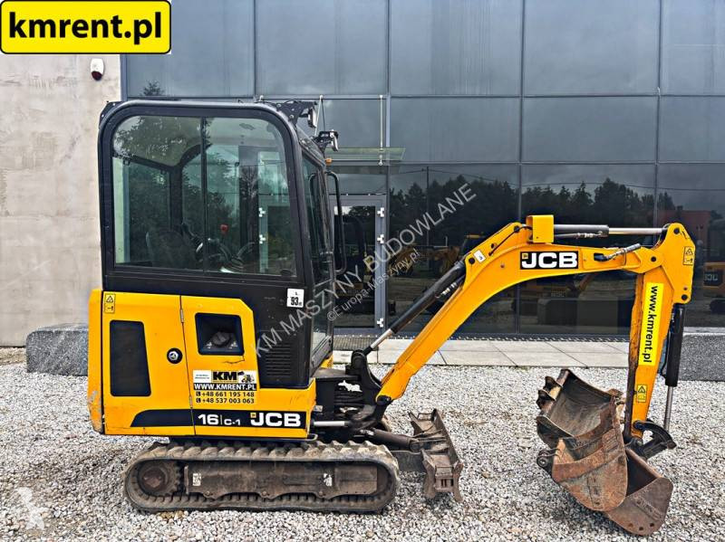 Skovel JCB 16 C-1 T3 MINI-KOPARKA 2022R MTH: 1274
