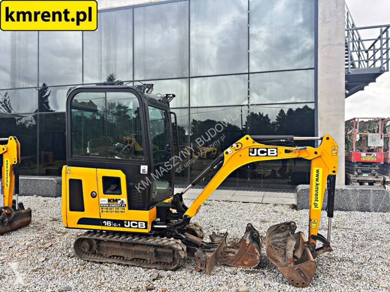 Skovel JCB 16 C-1 T3 MINI-KOPARKA 2022R MTH: 859