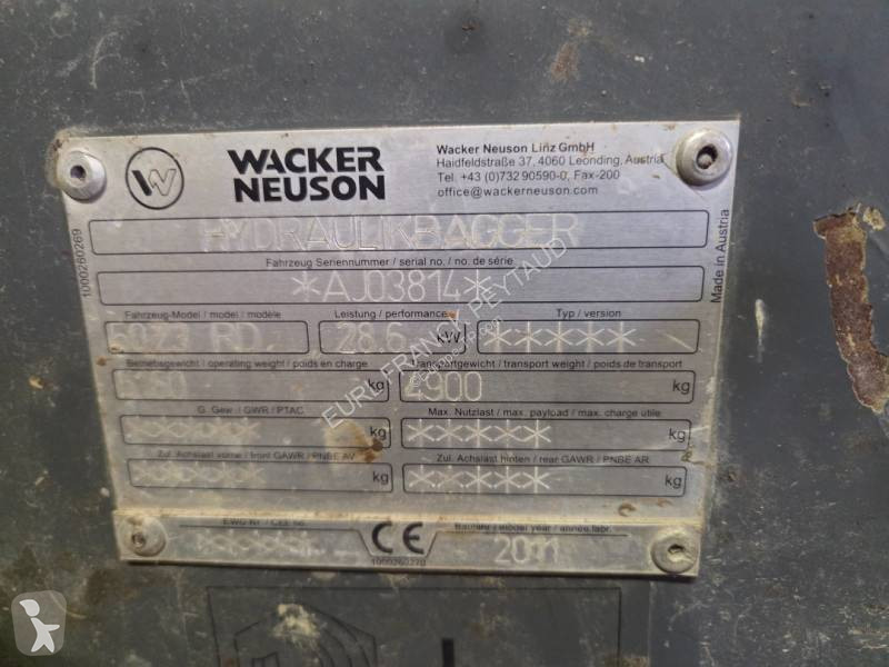 Excavadora Neuson 50Z3