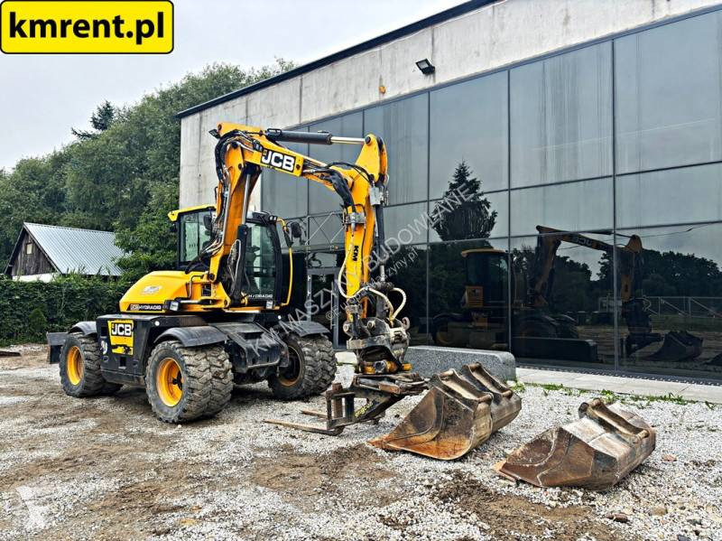 Excavadora JCB HD110WT 4F KOPARKA KOŁOWA...