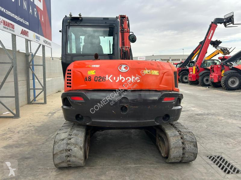 Excavator Kubota  KX080-4