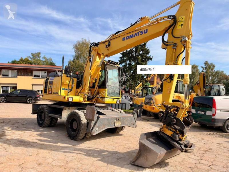 Багер Komatsu PW148-8 2D