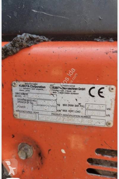 Excavator Kubota