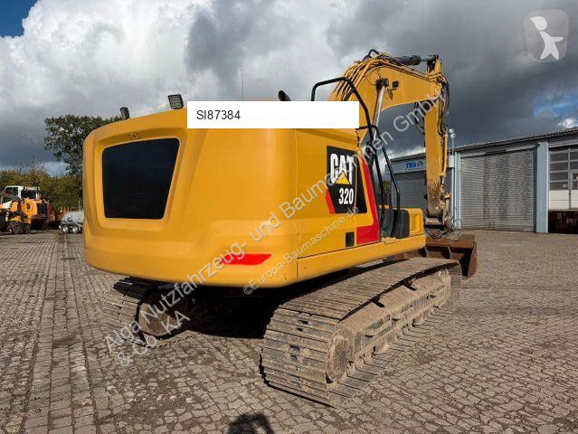 Pelle Caterpillar 320, Schnellwechsler,...