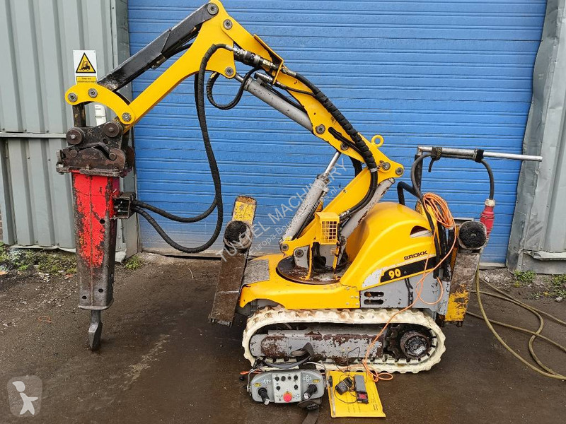 Pelle Brokk 90 husqvarna robot remote excavator...
