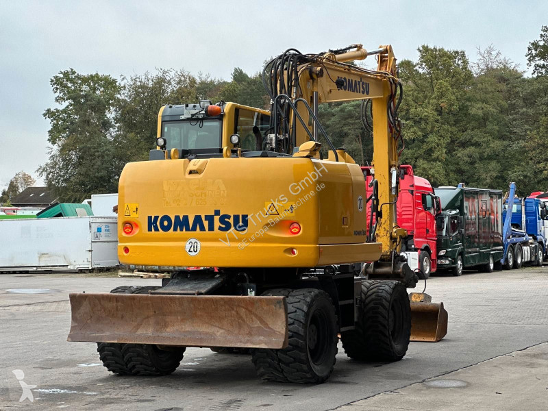Багер Komatsu PW148-10 Mobilbagger 90kW 4x4...