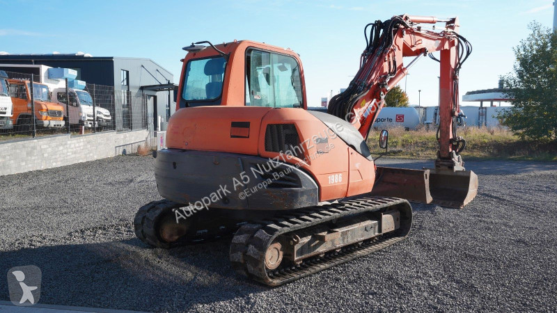 Skovel Kubota a KX080 Verstellausleger SW OilQuick
