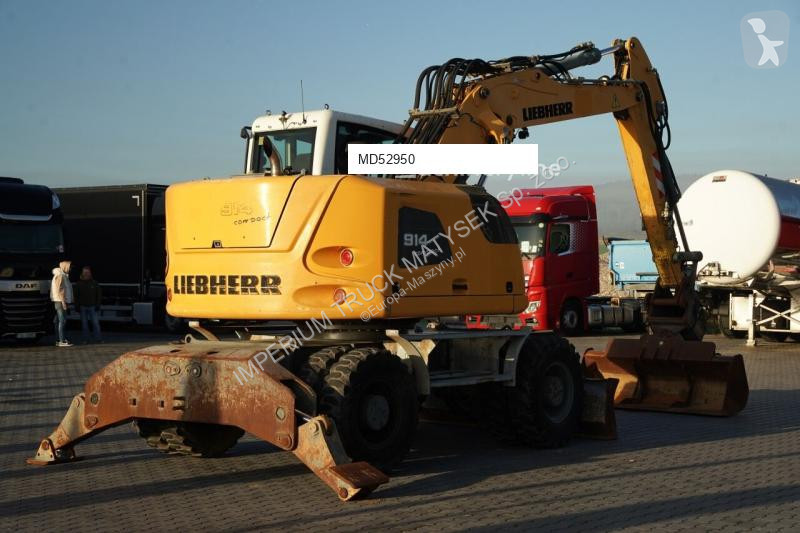 جرافة Liebherr A 914 COMPACT / KOPARKA KOŁOWA /...
