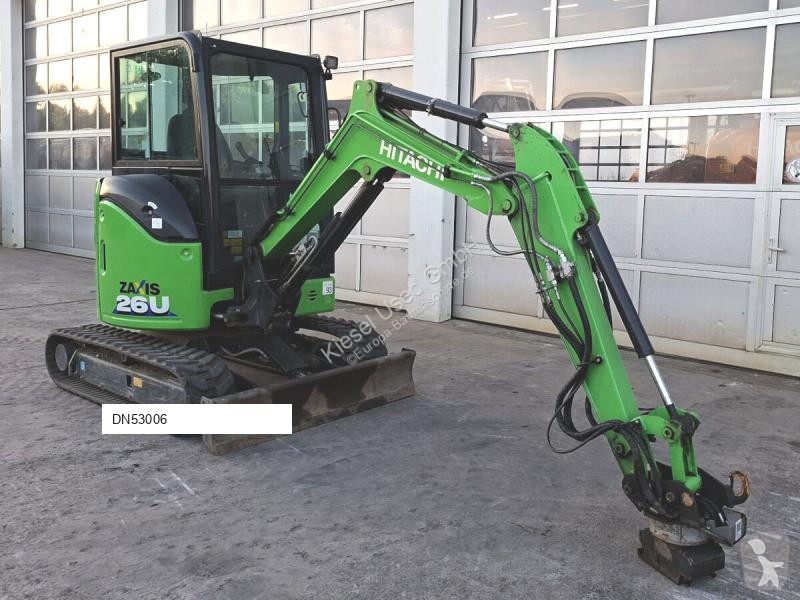 Escavadora Hitachi ZX26U-6 MTC