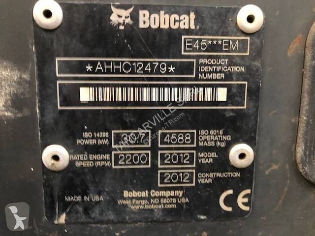 Escavadora Bobcat PELLE CHENILLES