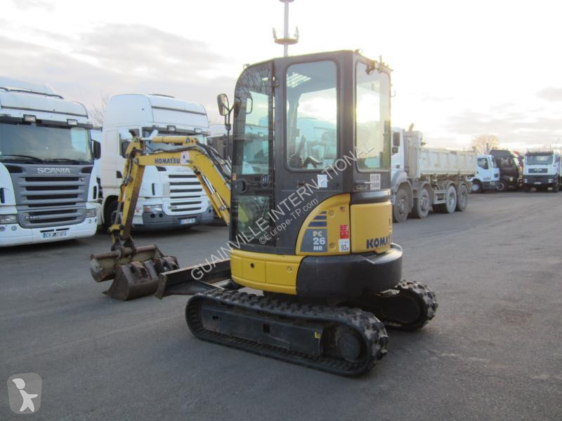 Skovl Komatsu PC26MR-3