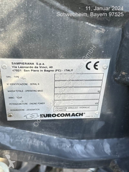 Escavadora Eurocomach 50ZT