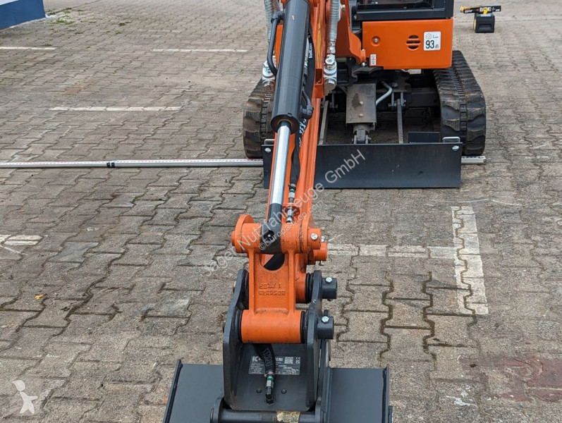 Escavadora Hitachi ZX 19, Bagger, Minibagger,...