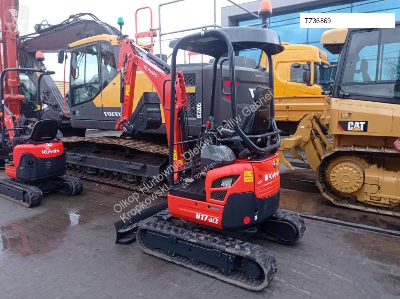 Excavator Kubota U17-3 /Tylko Sprzedaż