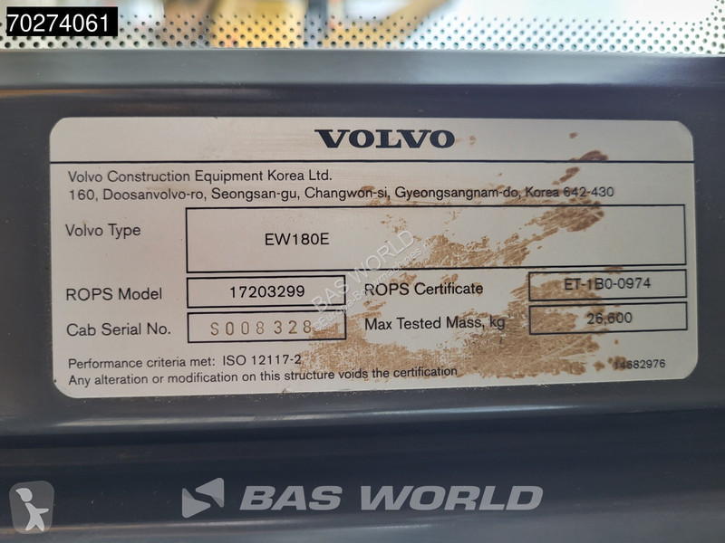 Escavadora Volvo E GERMAN MACHINE