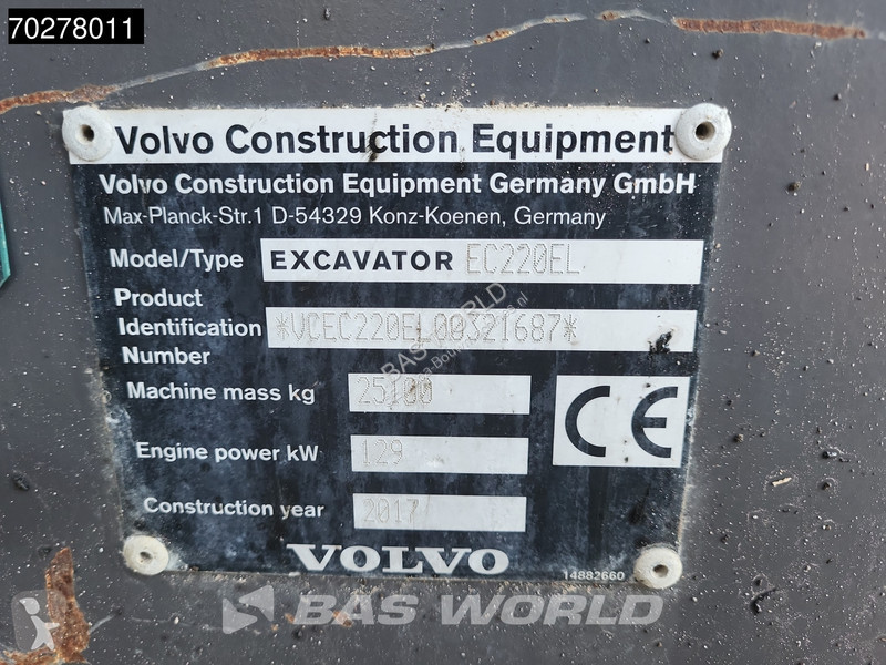 Escavatore Volvo C220