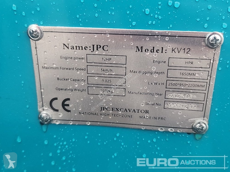 Escavatore JPC KV12