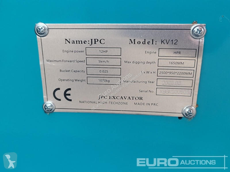 Escavatore JPC KV12