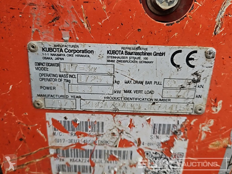 Lopatový nakládač Kubota KX015-4