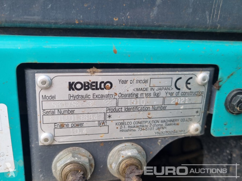 Escavadora Kobelco SK17SR-3E