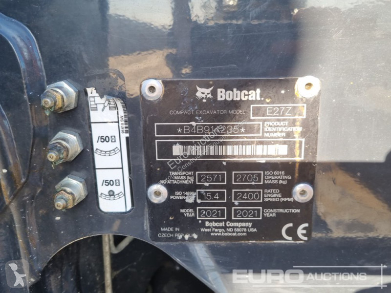 Lopatový nakládač Bobcat E27Z