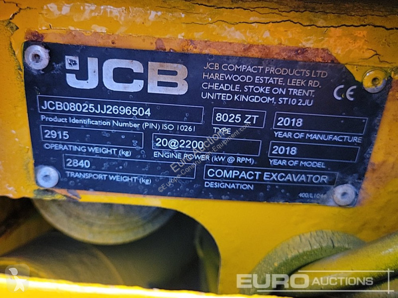 Lopatový nakládač JCB
