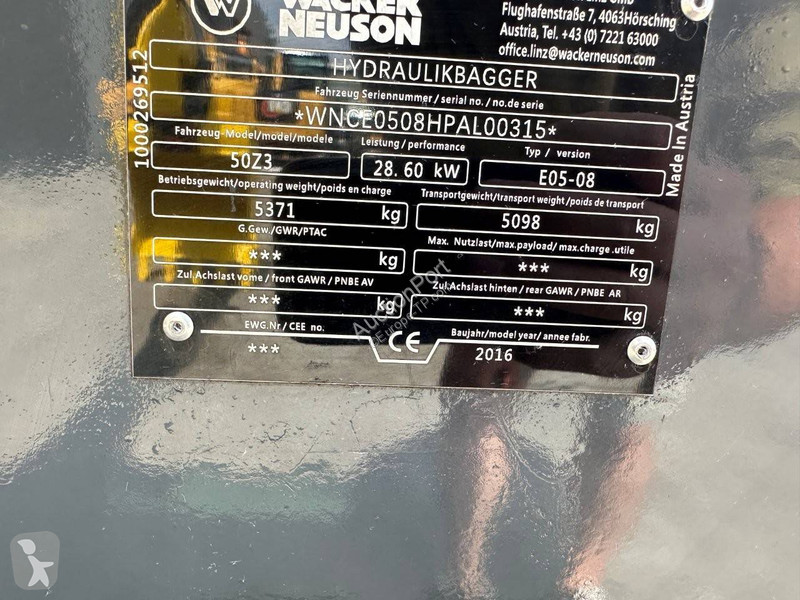 Rýpadlo Neuson 50Z3