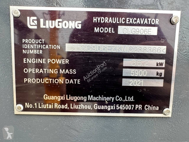 Skovl LiuGong CLG906E
