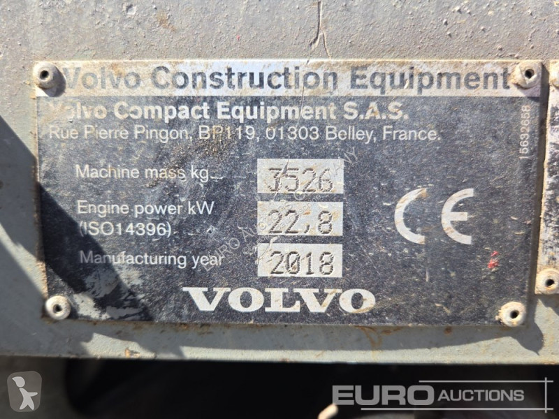 Escavatore Volvo ECR35D