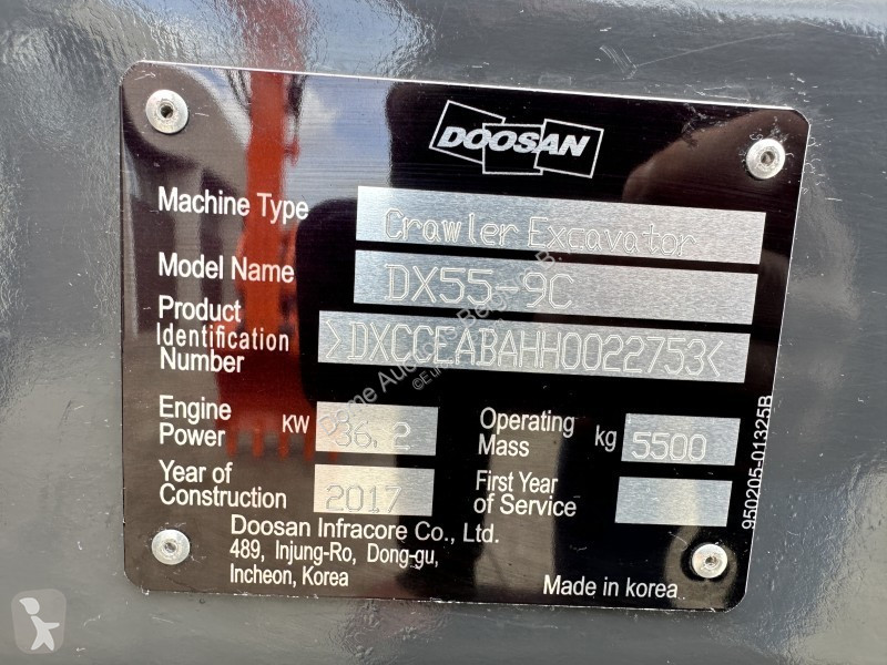 جرافة Doosan 9C