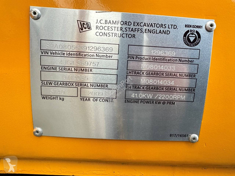 Graafmachine JCB 8056
